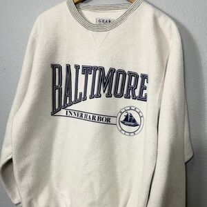 Vintage Men's Baltimore Inner Harbor Sweatshirt